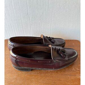 Florsheim Shoes Mens Dress Tassel Slip On Penny Loafer 78303 Brown Leather  11D